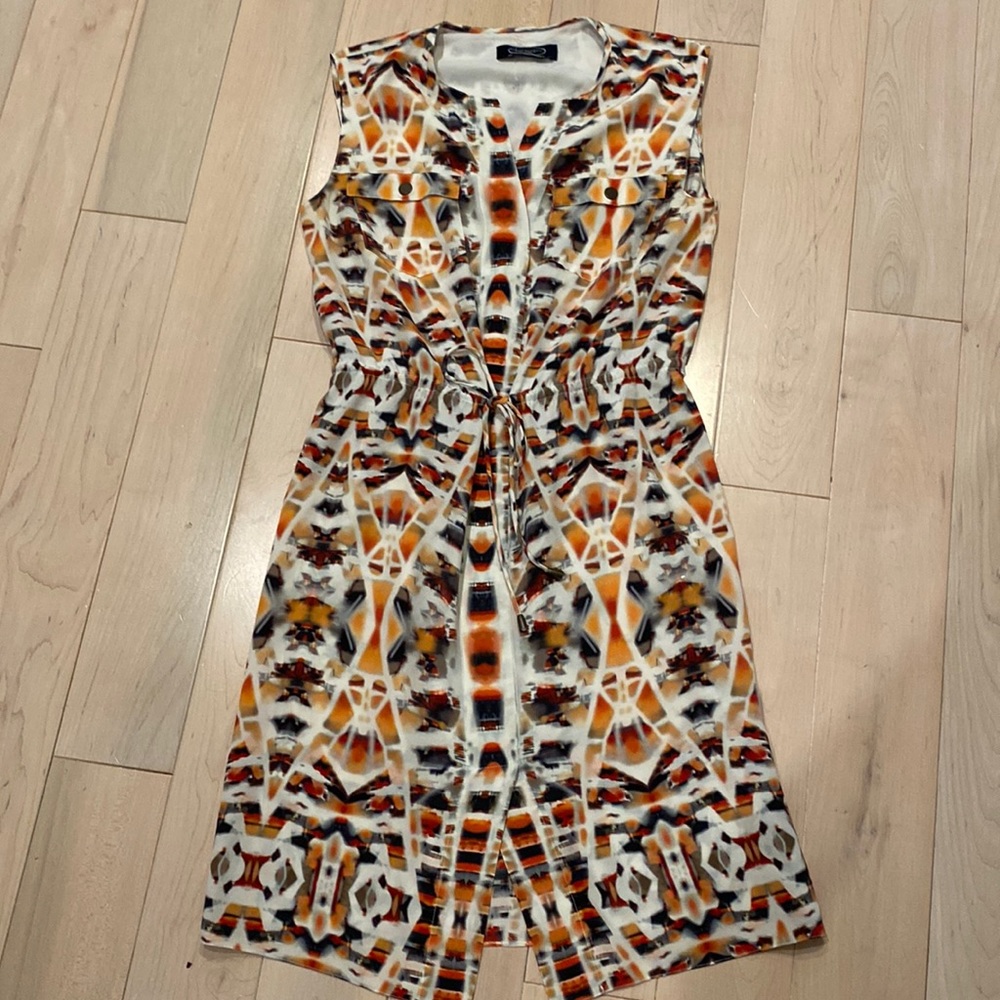 Magaschoni silk dress